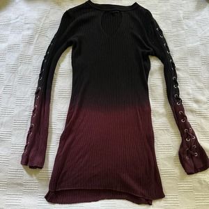 Rock & Republic sweater ombree dress